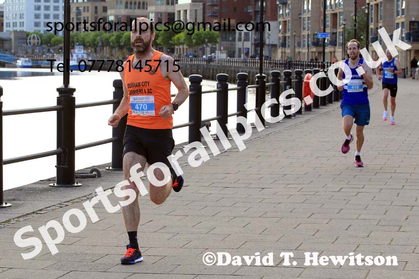 The 2022 Bridges of the Tyne 5 Mile (organised Tyne Bridge Harriers), Quayside, Newcastle, Tuesday, July 5th. Photo: David T. Hewitson/Sports for All Pics